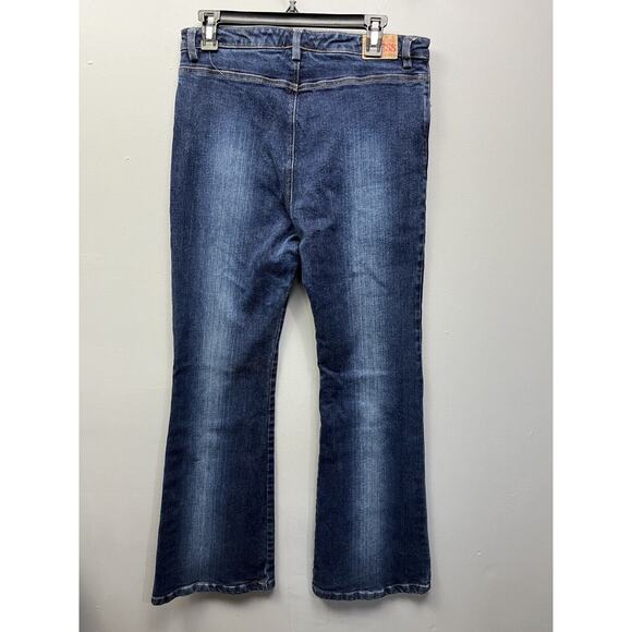 Guess Jeans Womens size 29 Three Pocket Stone Wash Dark Blue‎ Denim - Picture 2 of 7